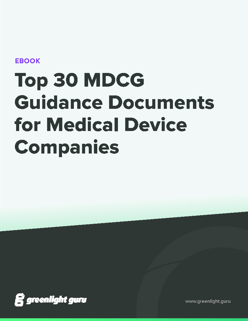 Top MDCG Guidance Documents For Medical Device Companies